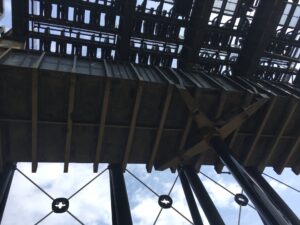 Anderton Boat Lift from below