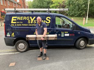 Energy Systems Van and engineer